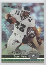 2002 Donruss Season Stat Line 28/44 Duce Staley #145 0a1