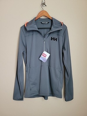 Helly Hansen Powdreamer Midlayer Men's Medium Regular Fit Gray NWT