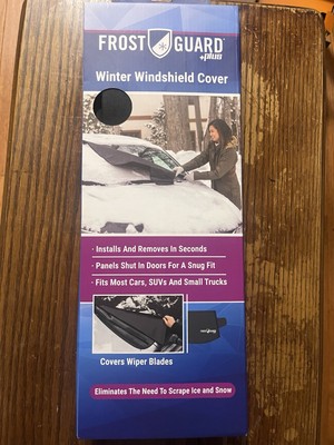 Frost Guard Plus Winter Windshield Cover Also Covers Wiper Blades 