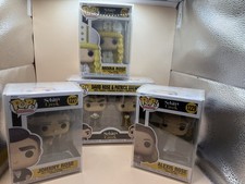 FUNKO POP SCHITTS CREEK DAVID & PATRICK WEDDING SET OF FIVE ALL W/PROTECTORS