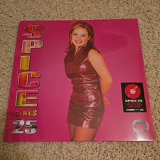 Spice Girls Rose Color Vinyl Record 25th Anniversary Limited Ginger New Sealed