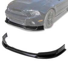 Front Bumper Lip Spoiler For2013-2014 Ford Mustang V8 V6 Rtr Style Gloss Black