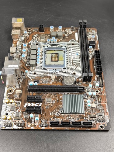 Lot 2 Cartes Mères LGA1155 – ASRock H61MV-ITX + BIOSTAR TP61A – Vendu En L'état