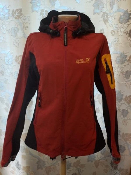 Women Jack Wolfskin Jacket Black 38 / M / 46 #9F8W