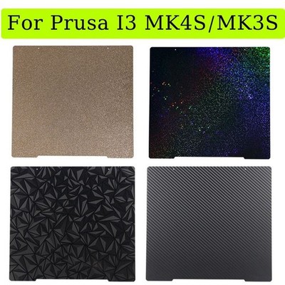 3D Printer For Prusa MK3S MK4 Double-sided Printing Spring Steel Sheet Plate PEI