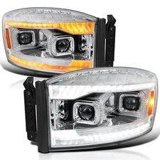 Spec-D Tuning 2LHPRAM06J Dodge Ram 1500 And 06-09 Ram 2500 3 (2lhpram06jmsqrs)