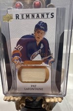 2024-25 Upper Deck Engrained Icons - Remnants Pat LaFontaine #R-PL /100 (MEM)