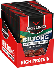 Biltong Original - Snack Proteico a Base Di Carne Secca Di Manzo, Senza Glutine,