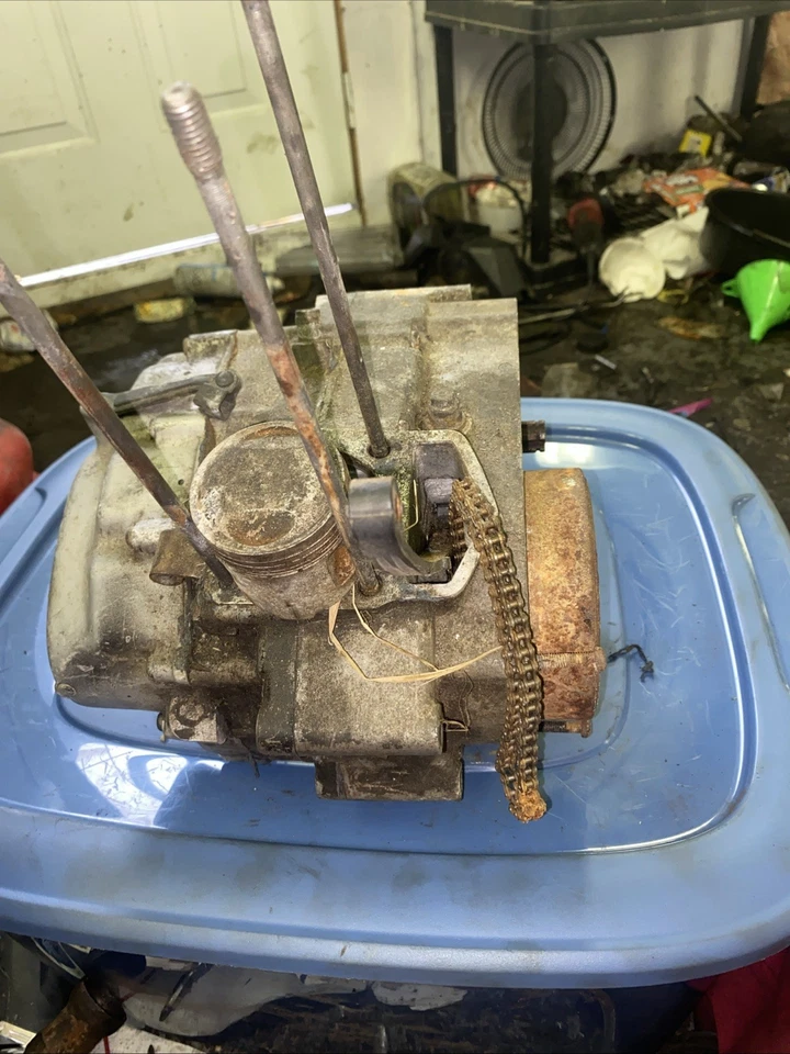 Honda XL 125 1976 extremo inferior Foto 2 de 4