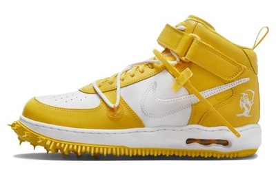 Nike Air Force 1 Mid SP x Off-White Varsity Maize - DR0500-101