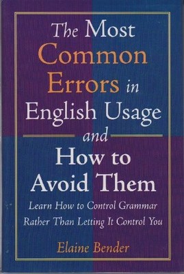 The Most Common Errors in English Usage and How to Avoid Them - NEU !!!!!!!!!!!!
