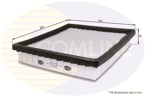 COMLINE EAF814 Air Filter for CHRYSLER,DODGE,FIAT,LANCIA
