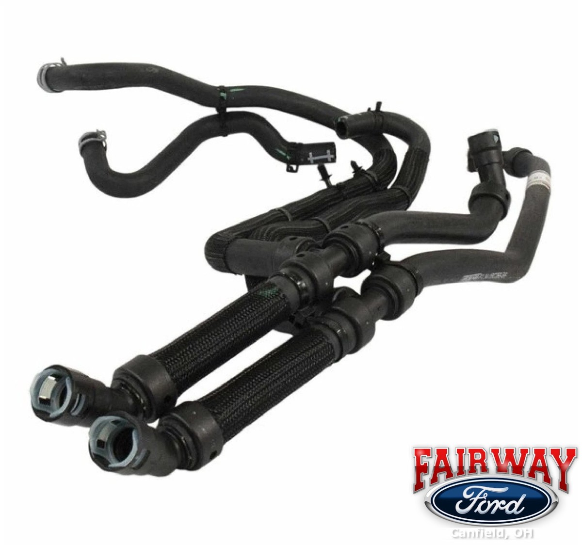15 thru 17 F-150 OEM Ford Inlet and Outlet Heater Hose Assembly
