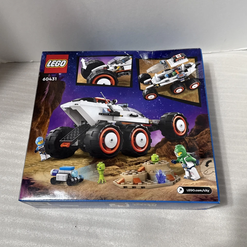 LEGO City: Space Explorer Rover And Alien Life (60431) Brand New Sealed - Image 2 of 3