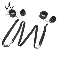 Binding Bed Restraint set Handcuffs Ankle Cuffs Couple Slaver Cosplay