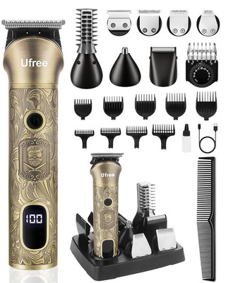 Ufree Beard Trimmer for Men, Electric Razor Shaver, Cordless Hair Clipper Shavin