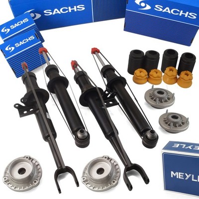 SACHS Stoßdämpfer Domlager Protection Kit Satz Vorne Hinten für BMW 5er F10