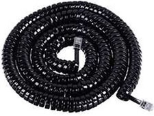 GCHA444025-FBK / 25 BLACK Handset Cord