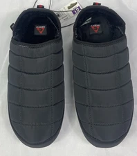 Gerry Men's Fleece Lined Puff Shoe Black Size 10 New in Box