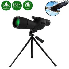 25-75x60 Monocular Telescope HD BAK4 Prism Spotting Scope Bird Watching w/Tripod