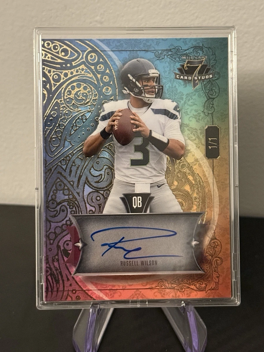 Russell Wilson Autograph Football Trading Cards for sale | eBay