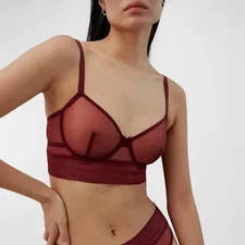 Else Bare Underwire Full Cup Longline Bra 38B NEW