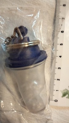 Tupperware Schlüsselanhänger Miniatur Mix Fix Blau Neu