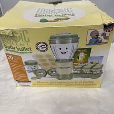 Magic Bullet Baby Bullet Baby Food Maker Kitchen Blender Set Bundle
