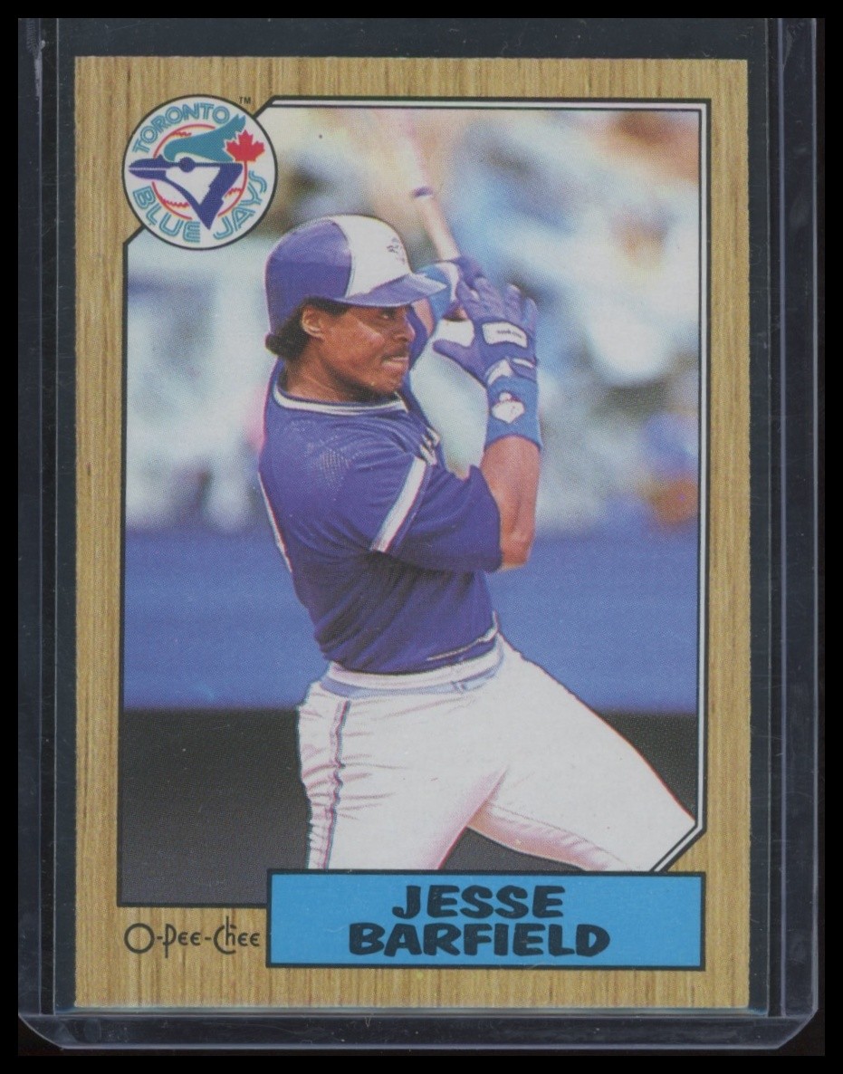 1987 O-Pee-Chee #24 Jesse Barfield