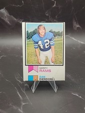 1973 Topps #322 #365 Dave Elmendorf Dan Dierdorf Miscut Error Card!!!