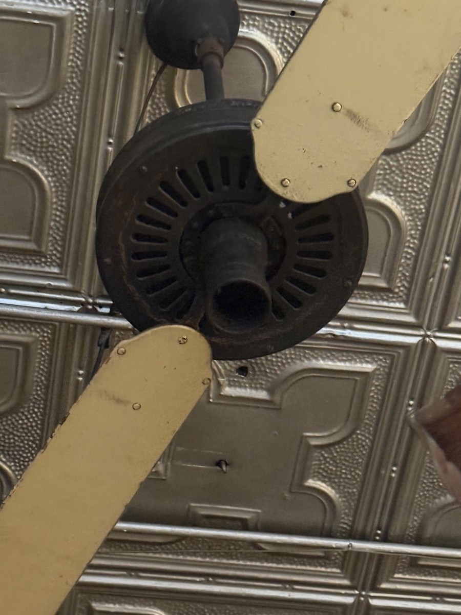 Antique Industrial 2 Blade Ceiling Fan- Emerson 45641 | eBay