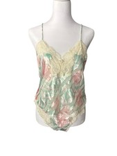 VINTAGE LUCIE ANN II SET Satin Cami Sz 34  French cut hi-waist Panties sz S P01