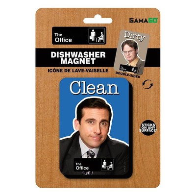 Das Büro: Clean Dirty Geschirrspüler Magnet