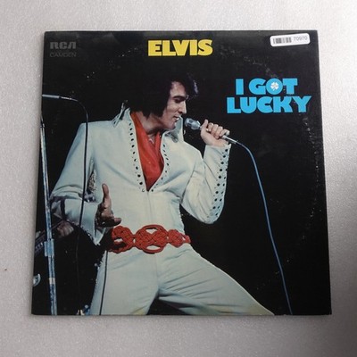 Elvis Presley I Got Lucky LP Vinyl Album Record Rock Pop Stage & Screen