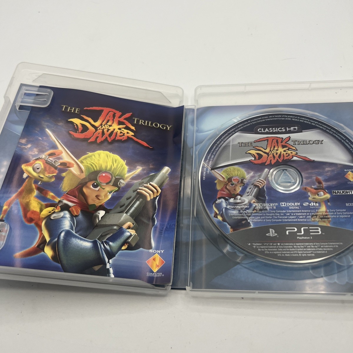 🇬🇧 THE JAK AND DAXTER TRILOGY CLASSIC HD PS3 PAL UK COMPLETO