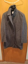 Revised X-Mass offer $29  40 LONG MENS  OVERCOAT WOOL BLEND RICHMAN BROTHER