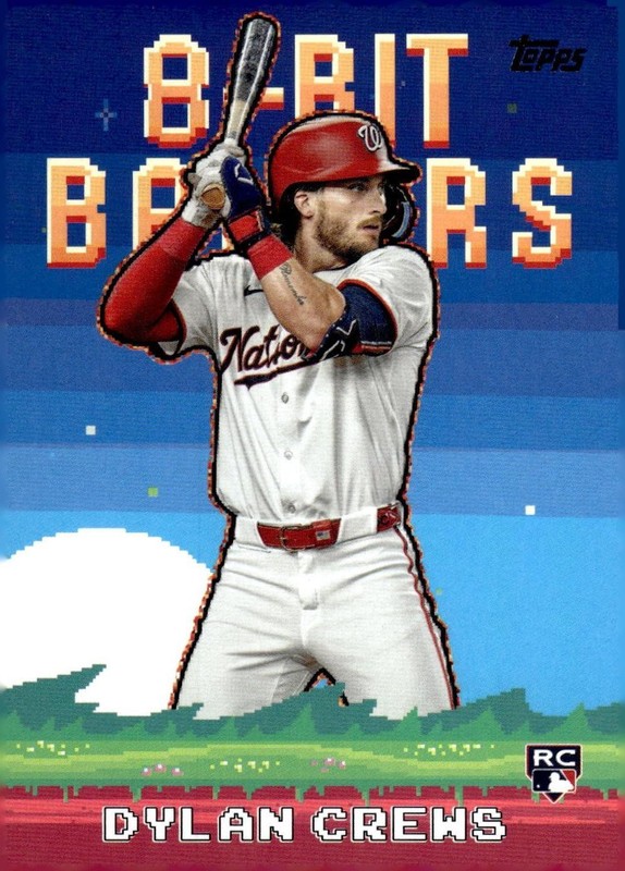 2025 Topps #8B-19 Dylan Crews 8-Bit Ballers