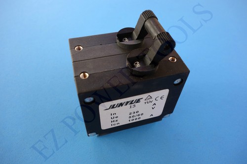CHINEHOW Circuit Breaker 2 Pole 13A 230V 50/60Hz for Gas Diesel Generator