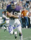 Signed 8x10 ED MARINARO Minnesota Vikings Autographed photo - w/COA