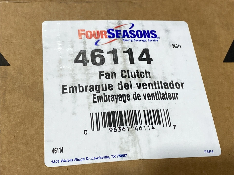 10-13 Dodge Ram para modelos seleccionados cuatro estaciones 46114 motor ventilador embrague Foto 2 de 4