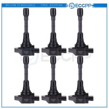 Pack of 6 Ignition Coils for Infiniti EX35 FX...