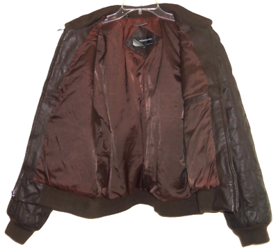 極美品❣️ 80s old バナリパ　leather bomber jacket 80s Oversized Brown Leather Bomber Jacket (XL/XXL) – Holy Thrift