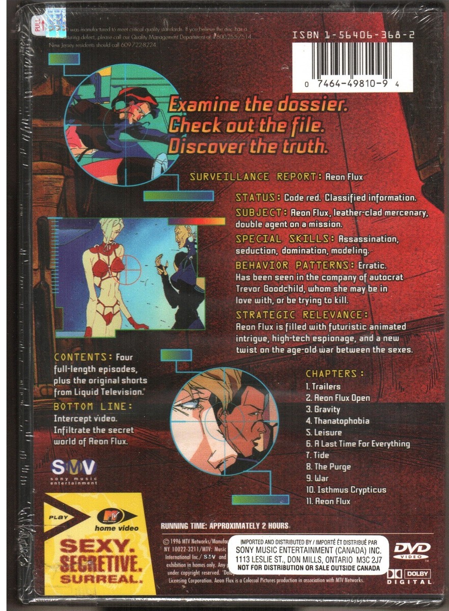 その他 Il Flaminio [DVD] [Import] Collectible NEW Aeon Flux MTV 1996 NTSC DVD Original Shorts