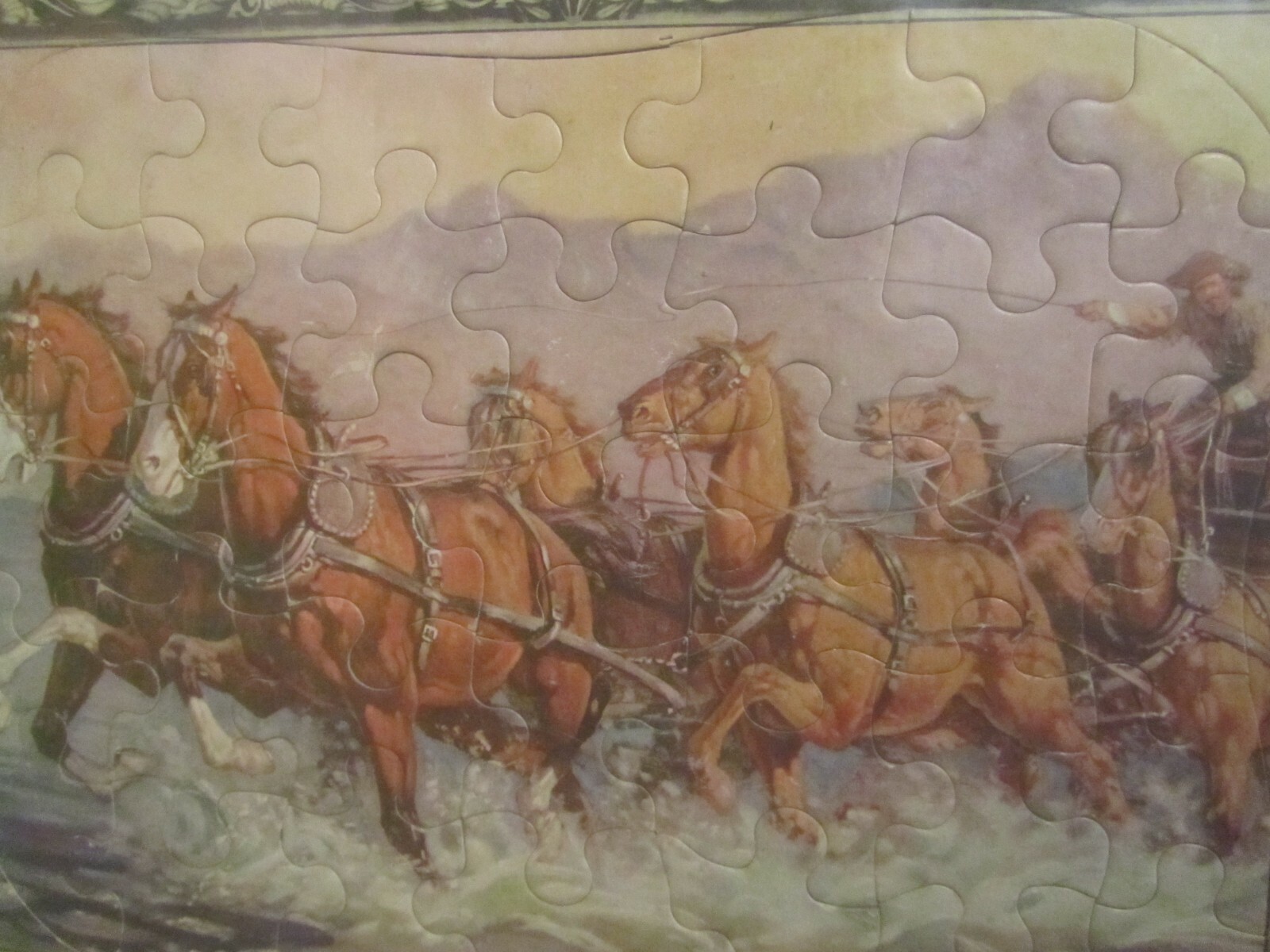 "On The Trail," a Jaymar Specialty Company Puzzle, from 1949 2 eBay