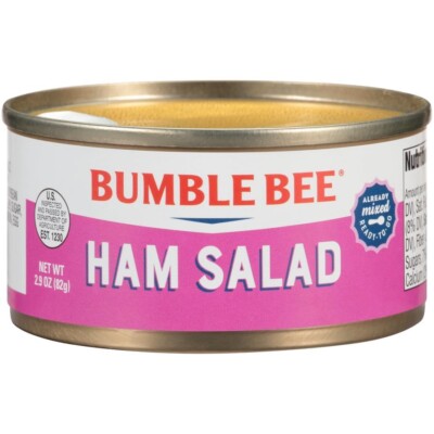 Bumble Bee Ham Salad   Snack on the Run, 3.5 Ounce (Pack of 4)