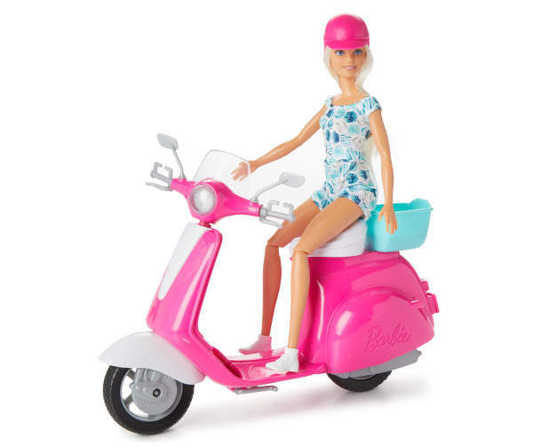 MATTEL Barbie Doll & Scooter playset Brand New!! eBay