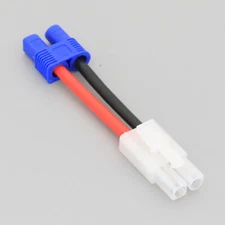 EC3 Female to Tamiya Female cable 14AWG 5CM wire For RC Airsoft Battery Hobby