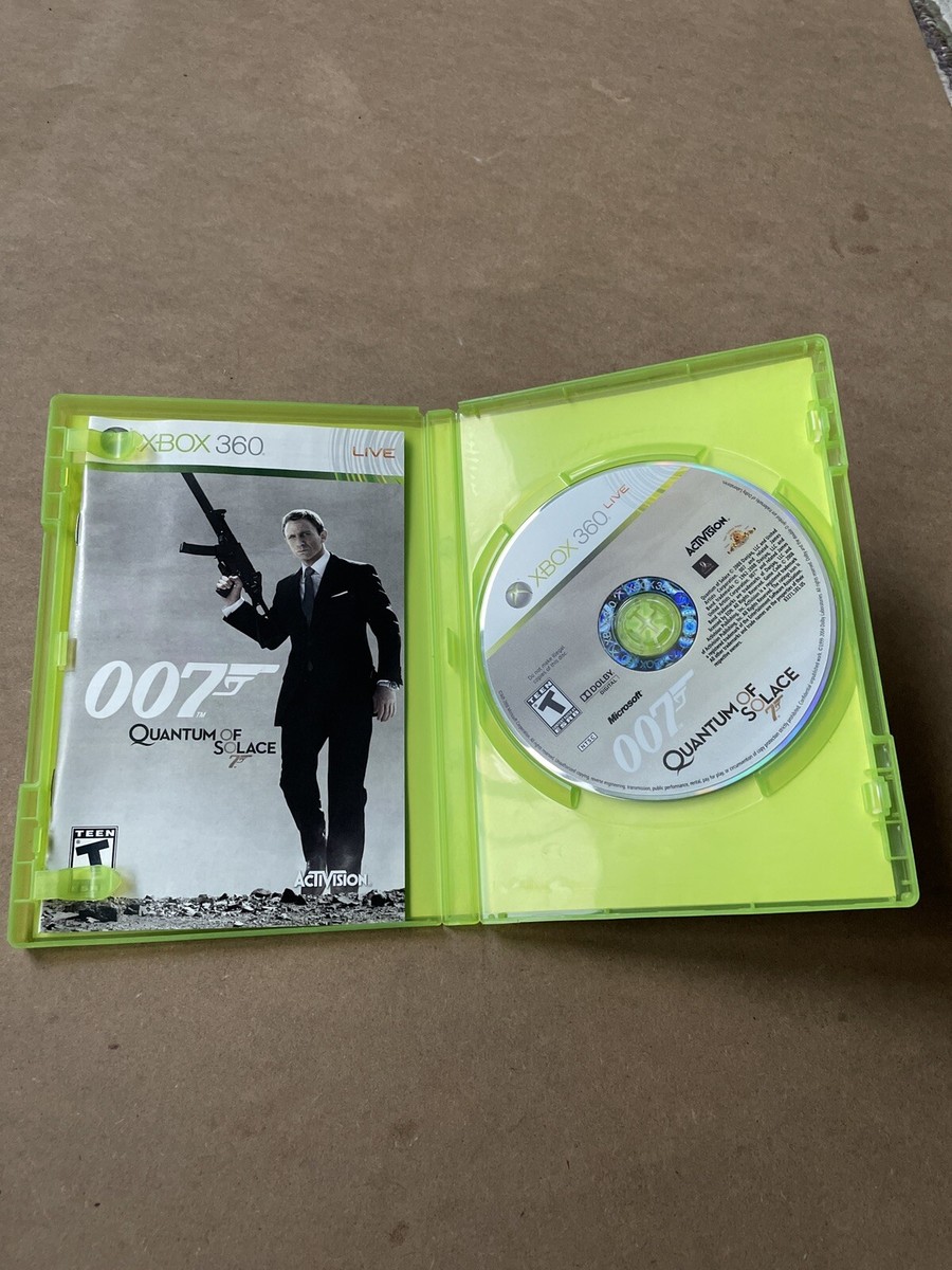 JEU XBOX 360 007 QUANTUM OF SOLACE: : JEUX XBOX