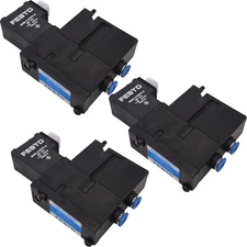 3pc Printer Parts M2.184.1111/05 Unit MEBH-4/2-QS-4-SA Solenoid Valve