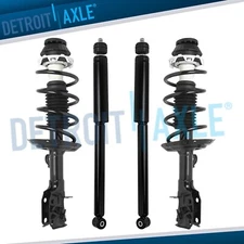 Front Struts w/Coil Spring Rear Shock Absorbers for 2009-2013 Honda Fit GAS ONLY